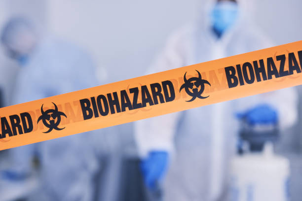 Professional Biohazard technician working in Fairfax, SC